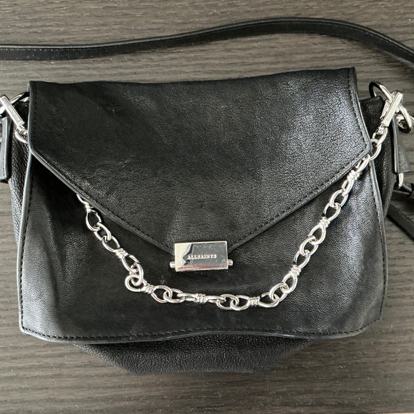 All Saints leather handbag